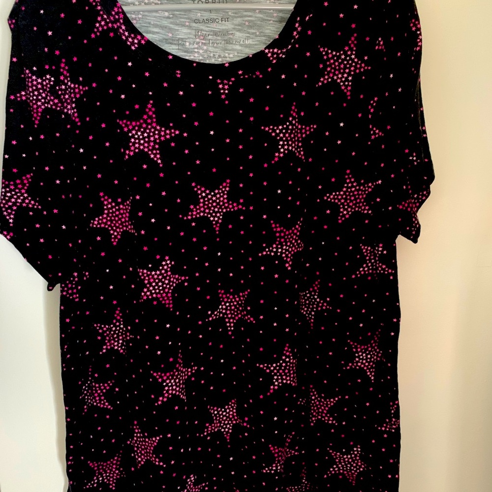 Torrid Star Tee, size 1